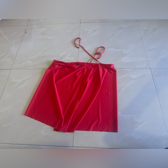 - La Blanca  by Rod Beattie red Beyond Pareo Wrap Cover-Up - Picture 4 of 11